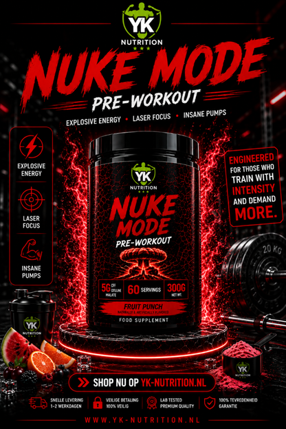 YK Nutrition Pre-Workout Nuke Mode