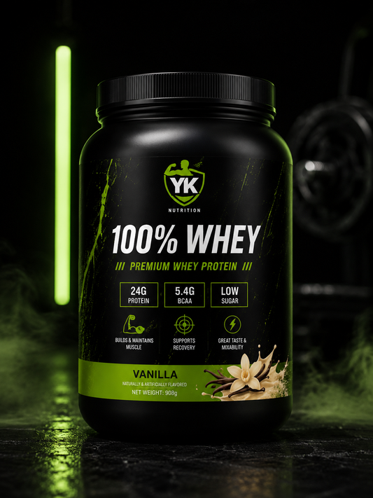 YK Nutrition 100% Whey isolate Protein Vanilla
