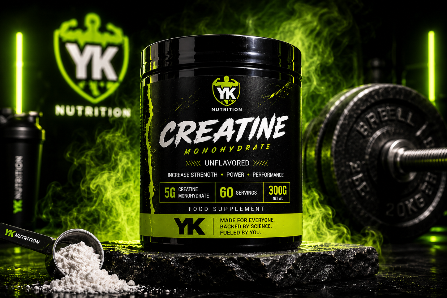 YK Nutrition Creatine Monohydrate